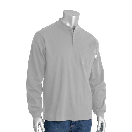 Pip AR/FR Long Sleeve Henley 385-FRHN-(LG)-M